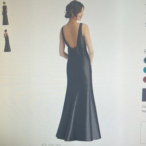 Alfred sung bridesmaid dress d770